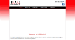 Desktop Screenshot of palmedicalsystems.com